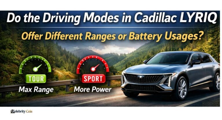 Do the Driving Modes in Cadillac LYRIQ Offer Different Ranges or Battery Usages?